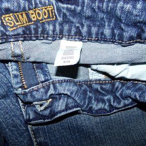 Vintage Pair of Route 66 Slim Fit Boot Cut Denim Jeans - Pre-Owned & Gently Worn